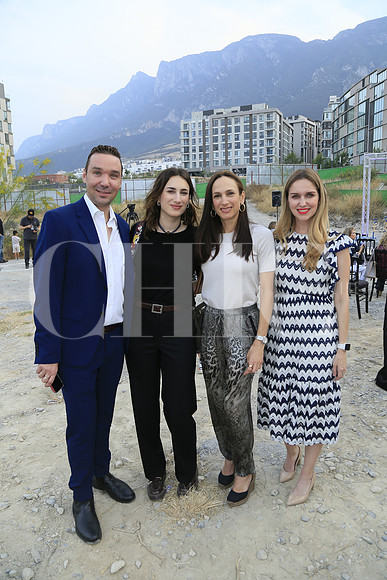 Miguel Treviño, Yolana González, Yolanda Garza y Lorena Vázquez
