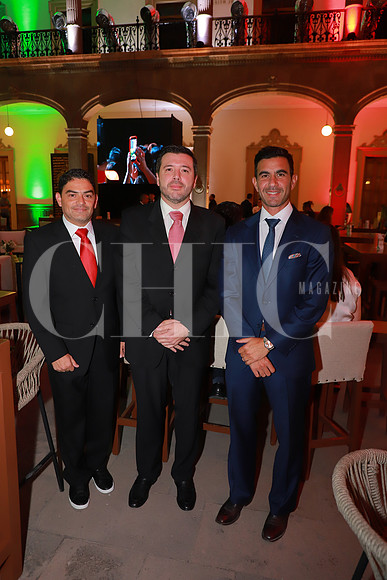 Miguel Garza, Rodrigo Garza y Felipe Flores 2