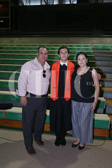 Rafael Borrego, Santiago Borrego y Lorena Soto de Borrego