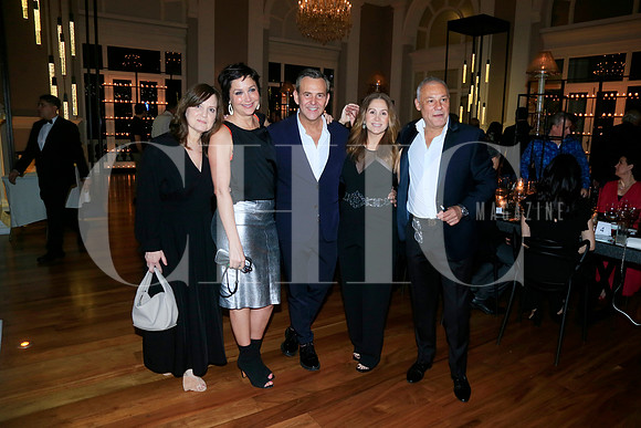 Adriana Chapa, Paulina d ela Garza, José Carlos Fernández, Celina Villarreal y Manuel Prados