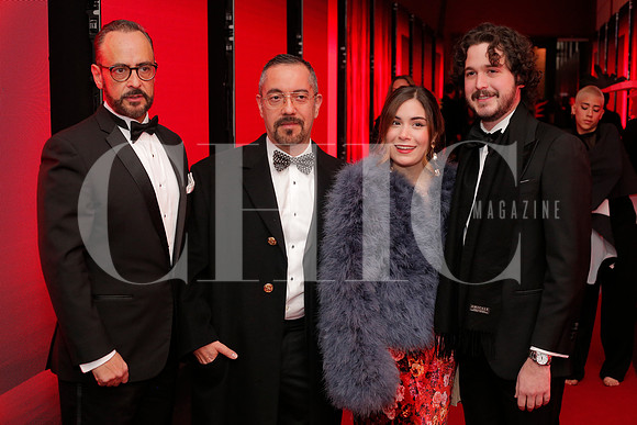 Gerardo Barrios, Carlos Barragán, Camila Fuentes y Andrés Barragan 2