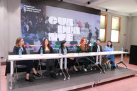 Caty Escamilla, Erika López, Isa Castilla, Victoria Kuhne, Jorge Diego Eetiene y Sayuri Mizuno