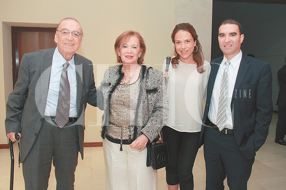 José Chapa Salazar, Rebeca Goznález de Chapa, Mónica de la Torre de Chapa y Bernardo Chapa