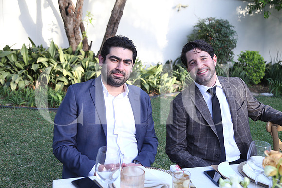 Juan Pablo Velez y Sergio Moreno
