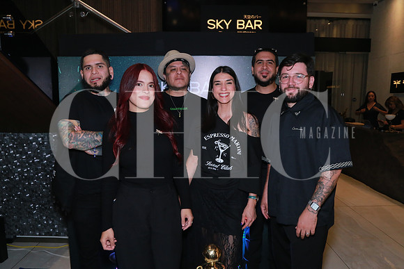Michael Tobon, Ismael Martínez, Joe Cotta, Yelitssa Pérez, Nadin Elias y Fabian Velázquez