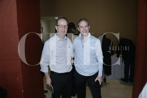 Bernardo Turner y Homero Elizono
