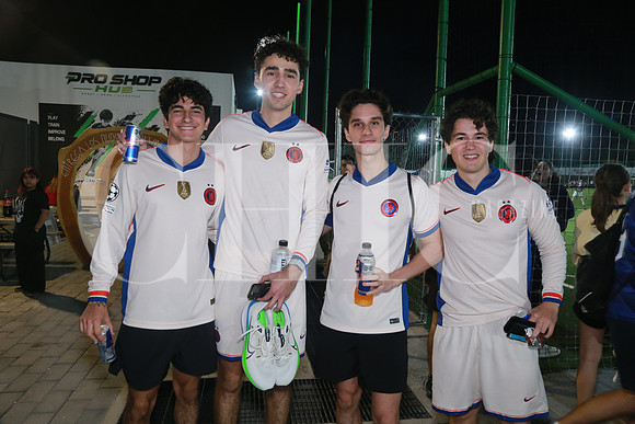Isaac Hadyopulos, Mauricio Farias, Andrés Zivec y Alberto Reens