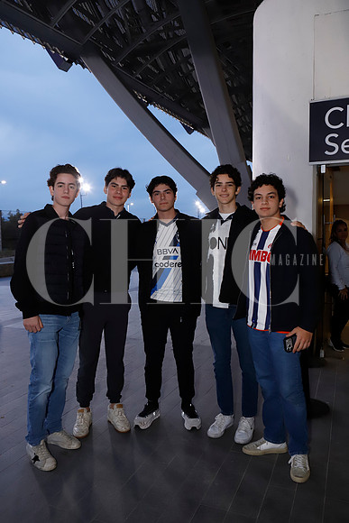 Diego Bortoni, Isaac Elizondo, Roberto Leon, Juan Pablo Lebrija y Andres Andonie