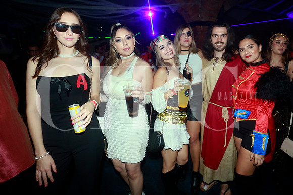Rosy Hinojosa, Mayra Pedraza, Sofia garza, paola Arizpe, Charly Flores y Paulina Pedraza