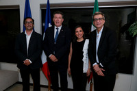 Alejandro Rodríguez Pierre Raynaud, Melissa Segura y José Manuel Blanco