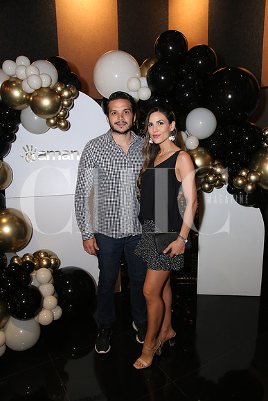 Angel Sandoval y Fendy Rodríguez de Sandoval