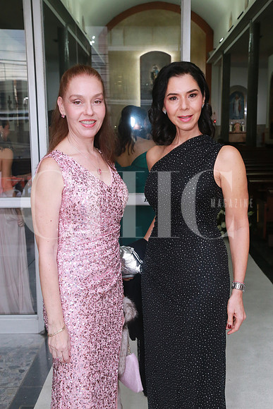 Consuleo González de Bustindi y Samantha Matey de González
