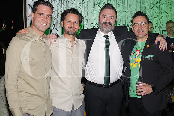 Esteban Silva, Larry Mejia, Roberto Salas y Adrián Garza 2