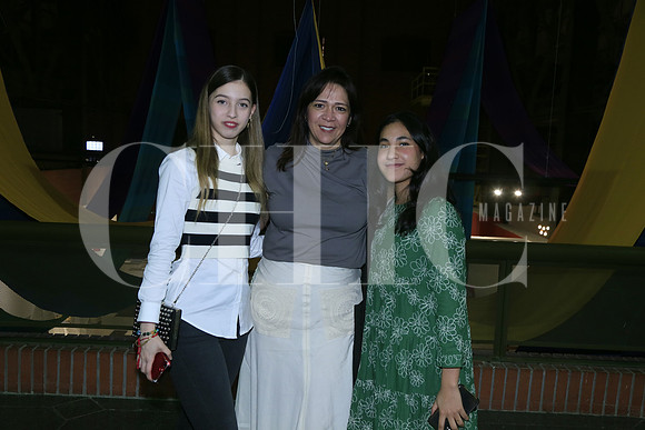 Rebeca Serrano, Elisa Torres y Paulina Álvarez