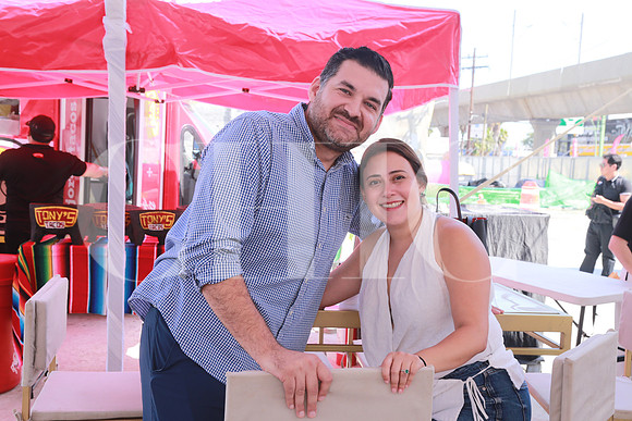 Jesús Durán y Gaby Rodríguez