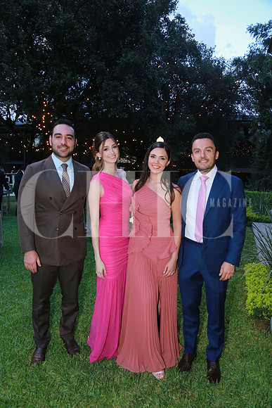 César Isasi, Viviana Echeverria, Ana Sofia Treviño y Ricardo Reimers
