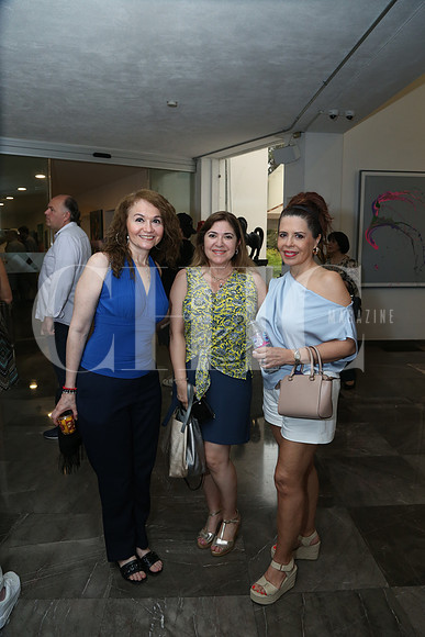 Gloria Garza, Gabriela Welsh y Sandra Calderón