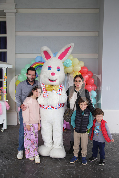 José Chavero, Romina Chavero, Maru Zambrano, Daniel Chavero y Emilio Chavero