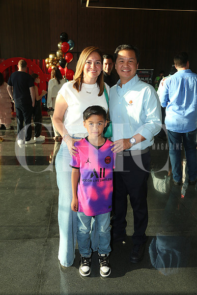 Laura de Chow, Eduardo Chow y Eduardo Chow