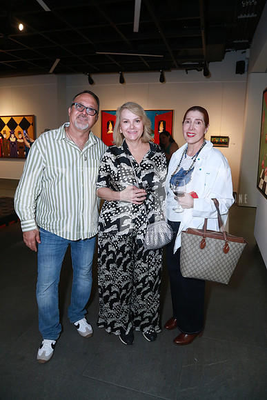 Alejandro Pliego, Romelia Elizondo y Marcela De La Garza (2)