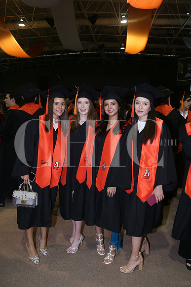 Fernanda Garza, Catalina Peña, Valeria Rodríguez y Regina Elizondo
