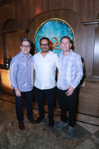 Christian López, Jaime Hueto y Gabriel González