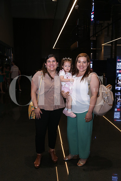 Jesenia Pérez, Emilia Luna y Andrea Oviedo