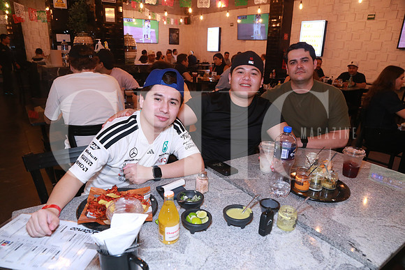 Eugenio Piferi, Johnny Cazares y Polo Villarreal (2)