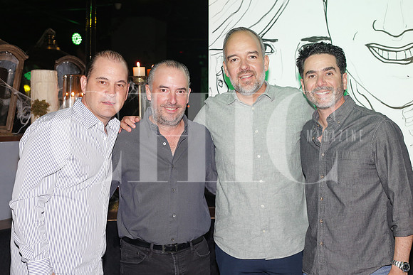 Miguel Ibarra, Julio Villarreal, Mauricio Navarro y Andrés Guerra 1