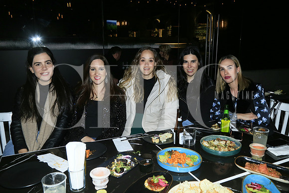 Any de la Garza Elsa Tamez, María Villarreal, Canilu Guereca y Ana Lucia Barrera