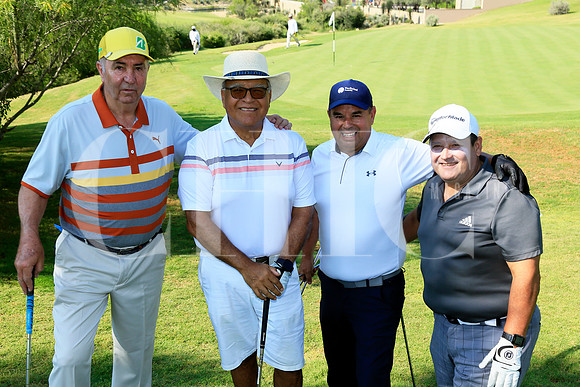 Gilberto Garza,  José Luis López, Juan Méndez y Luis Cortés