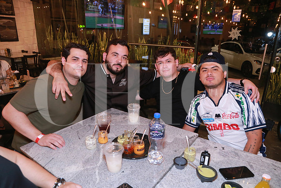 Polo Villarreal, Isaac López, Ángel Dávila y Ruben Castro