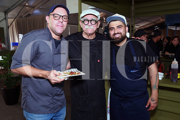 Eduardo Morali, Gualberto Elizondo y Chava Orozco
