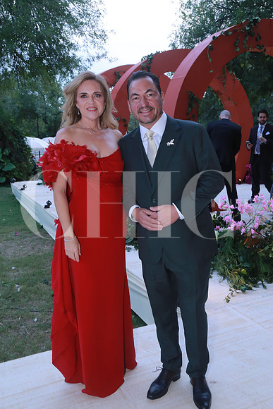 Claudia Reyes de Monatalvo y Roberto Montalvo