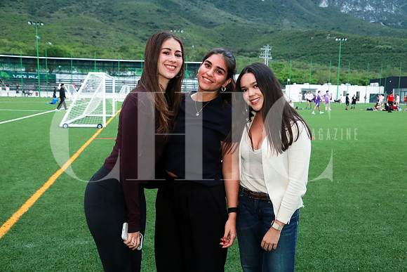 Lisa García , Alejandra Aguirre y Roberta Martínez