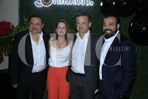 Alfonso Roiz, Lorena Sepulveda, Roberto Zambrano y  Marco Guerrero