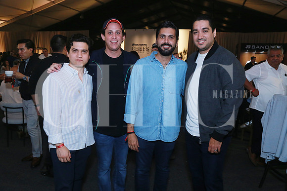 Rodrigo Qiuintanilla, Daniel Kuri, Juan Pablo Castuera y César Cruz