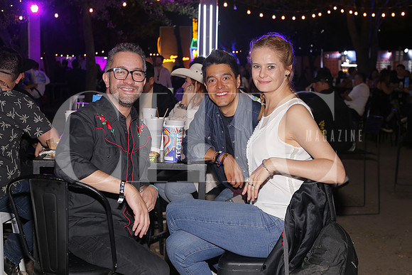 Chummel Torres, Daniel García y Linda Cruz 3
