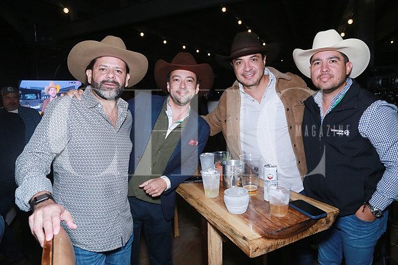 Alejandro Cruz, Luis Fernando Villarreal, Alejandro Díaz y Rodrigo Andalón