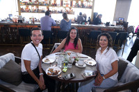 Roberto López, Linda González y Jaquelin Hernández