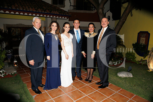 Jorge González, Myrna González de González, Daniel Pérez Salinas, Myrna González, Mireya Montemayor de Pérez-Salinas y Guillermo Pérez- Salinas