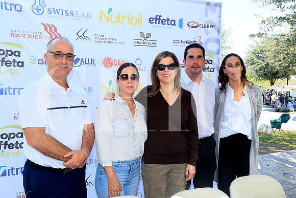 Arturo Martínez, Balbina Elizondo, Gaby Sada, Marcelo Guajardo y Ana Nora Peters