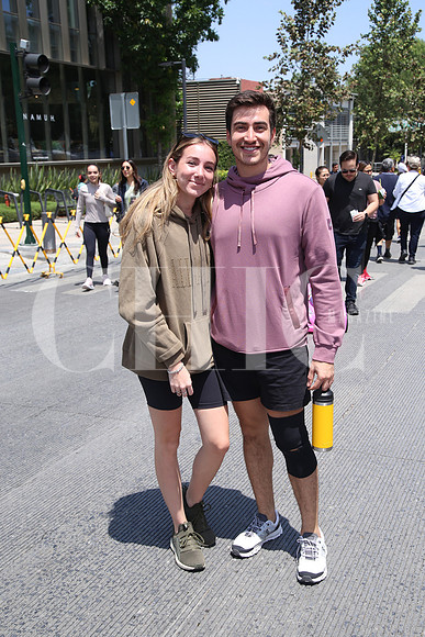 Mayte Nuñez y Emilio Meza