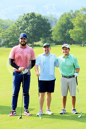 Giacob Zamora, Patricio Bernardini y Gerardo Álvarado