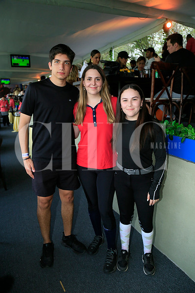 Rodrigo Albo, Regina Campos y Valeria Fernández