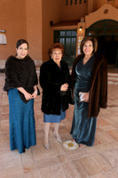 Alicia Mubarak, Gloria Marcos de Mubarak y Cecilia Marcos de Pérez