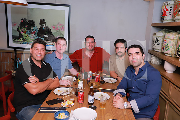 Rene Cuevas, Juan Pablo Gallardo, Daniel Villarreal, Homero Gonzalez y Omar Treviño 2