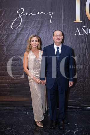 Mima Garza y Abelardo Garza