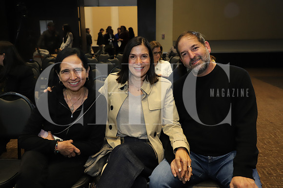 Consuelo Bañuelos, Lorenia Canavati y Guillermo de Hoyos 1