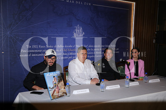 Alan Wapinski, Claudio Poblete, Eduardo Palazuelos y Gabriela Beltràn